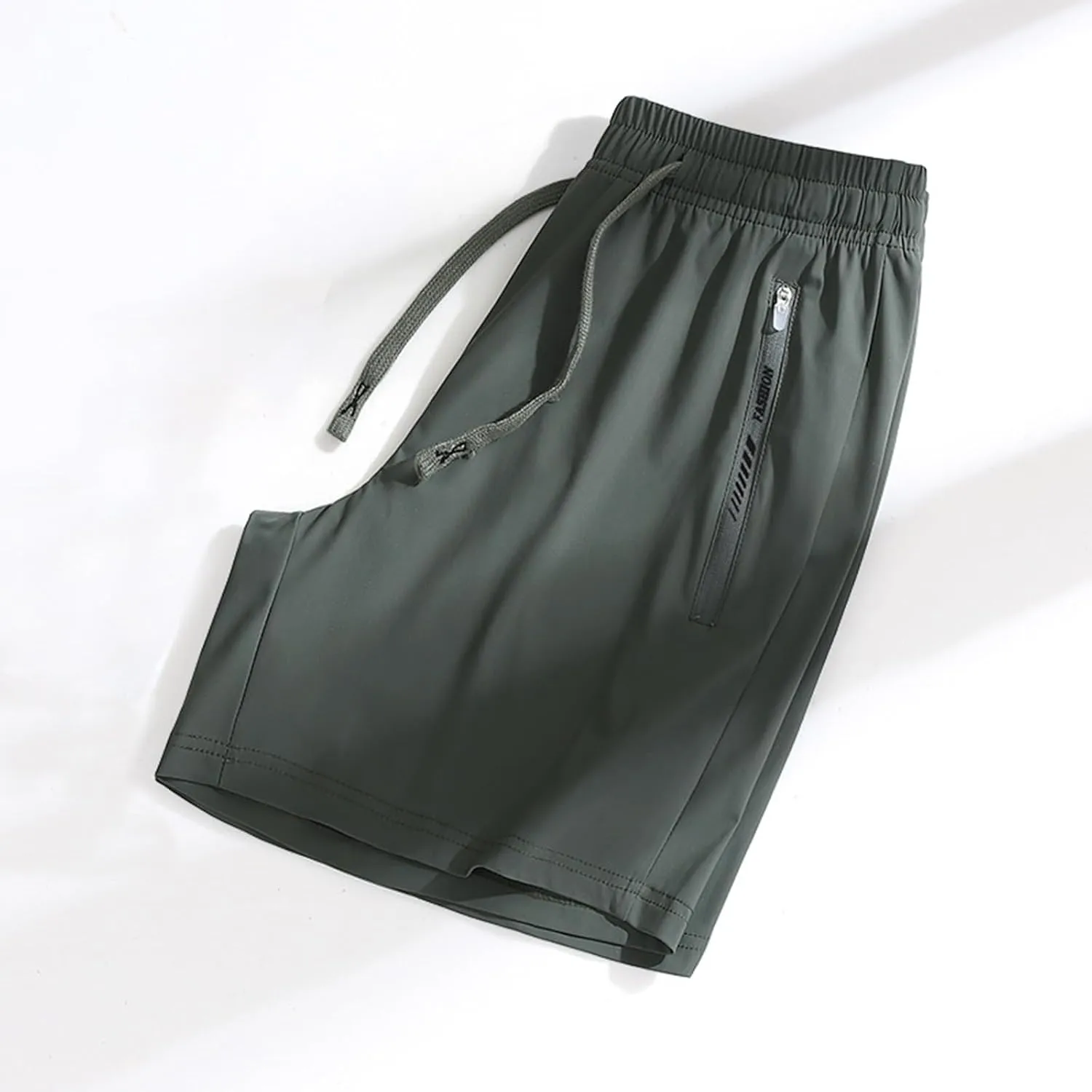 Plus Size Running Shorts for Women Summer Quick Drying Sportswear Athletic Casual Solid Elastic Waist Pants