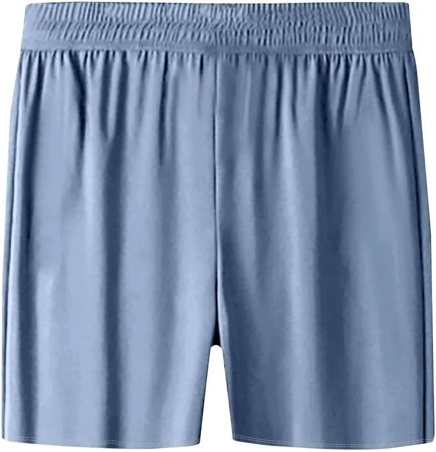 Plus Size Running Shorts for Women Summer Quick Drying Sportswear Athletic Casual Solid Elastic Waist Pants