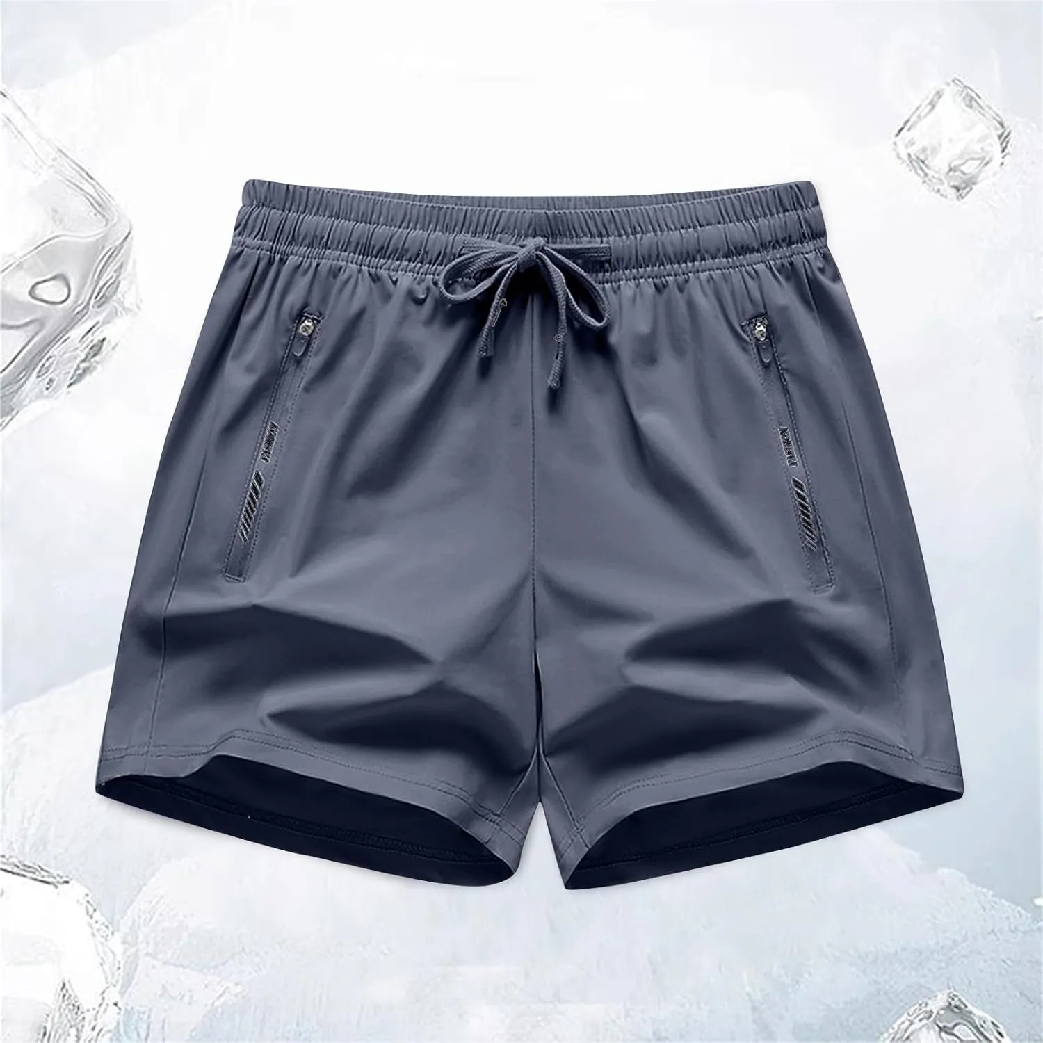 Plus Size Running Shorts for Women Summer Quick Drying Sportswear Athletic Casual Solid Elastic Waist Pants