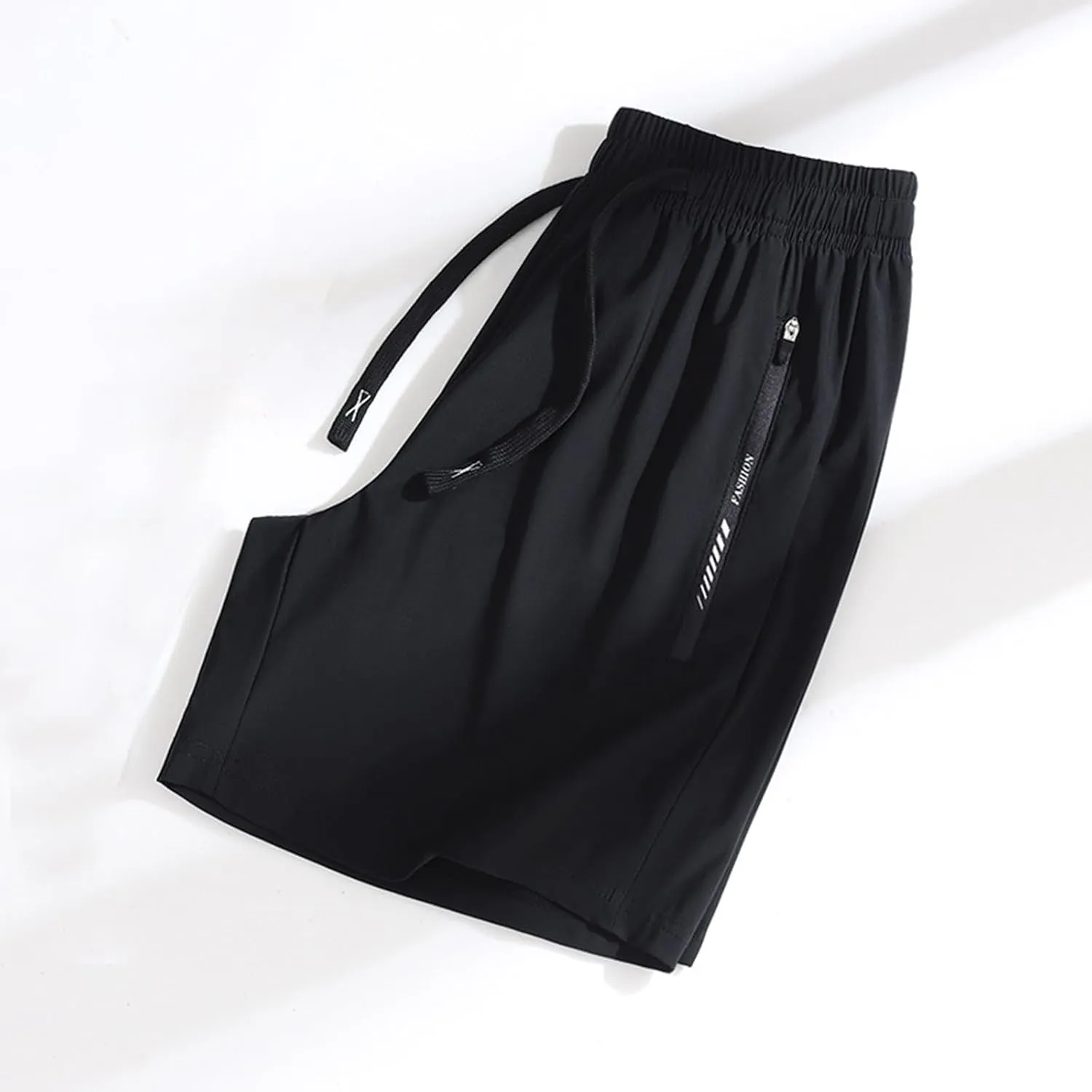 Plus Size Running Shorts for Women Summer Quick Drying Sportswear Athletic Casual Solid Elastic Waist Pants