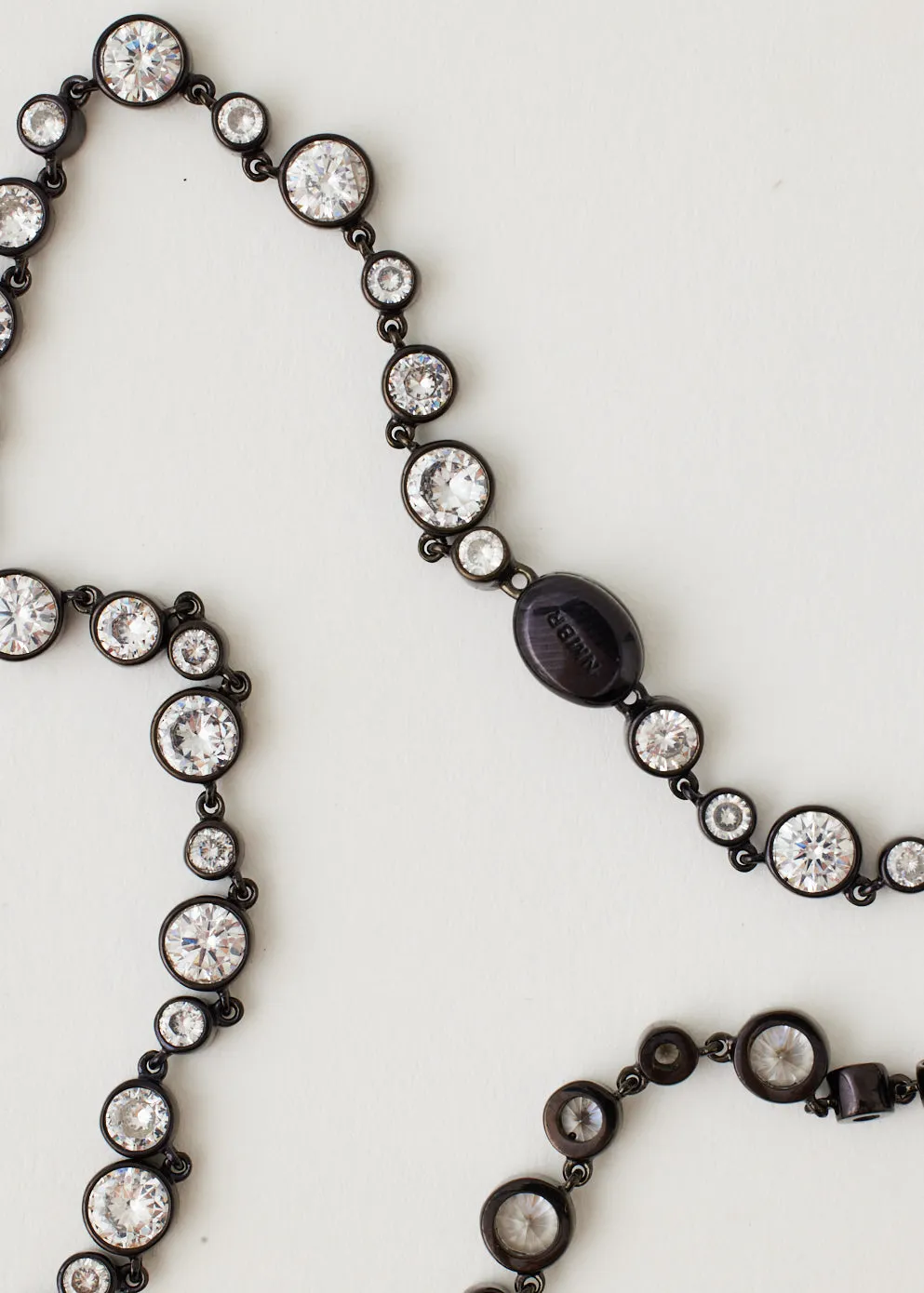 Round Bezel Balance Necklace
