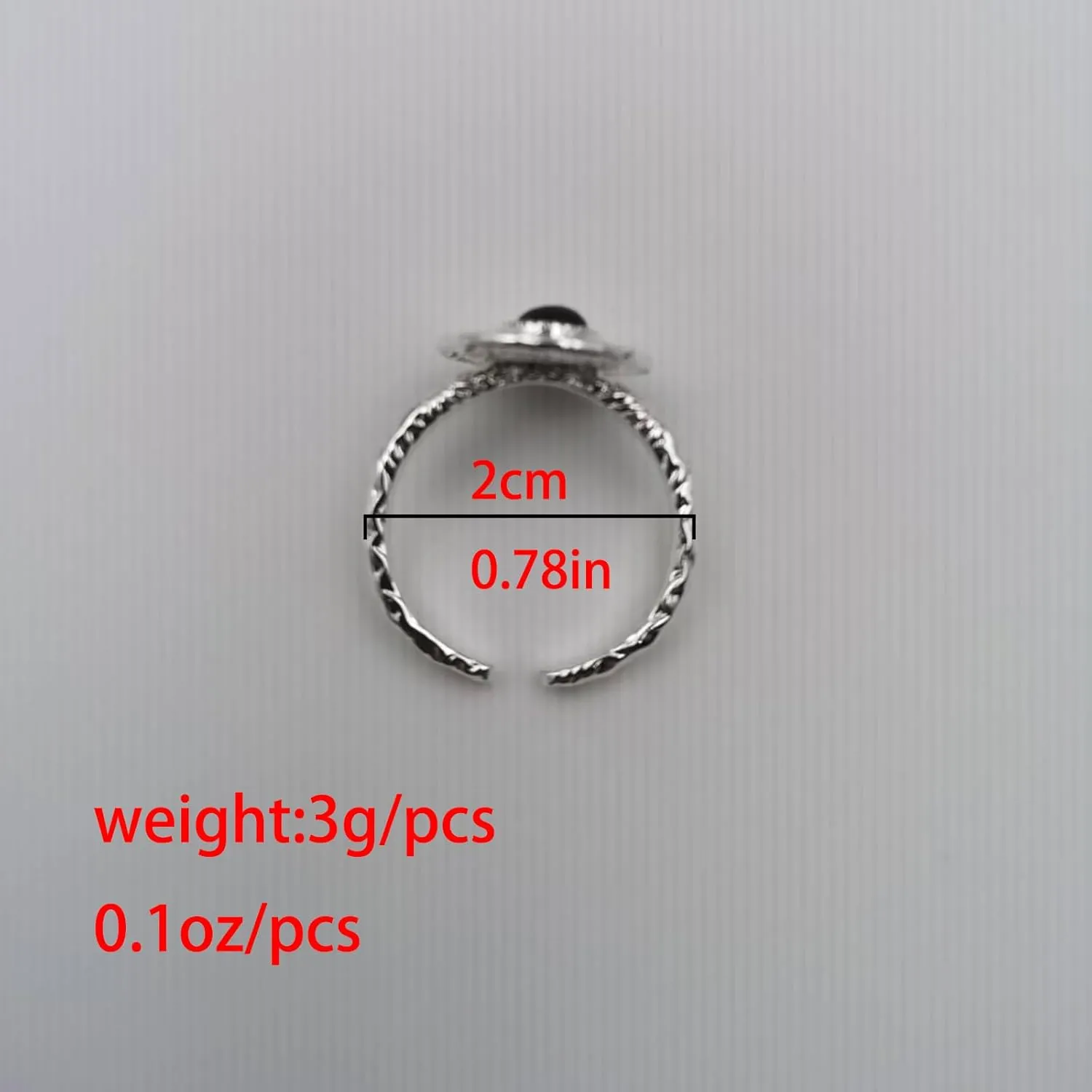 Silver Plated Geometric Ring for Women,Dainty Statement Punk Adjustable Index Finger Rings Vintage Anniversary Daily Formal Jewelry Gifts