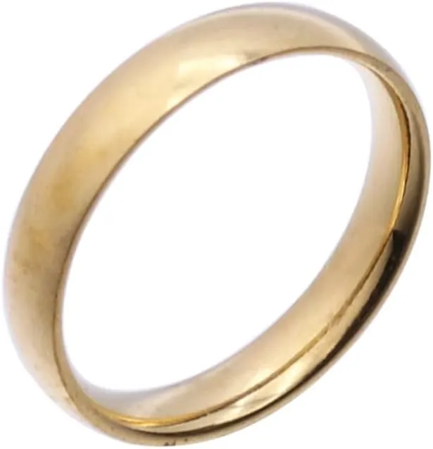 Simple Fashion Smooth Single Index Finger Ring for Women and Men Inner Diameter Versatile Accessory
