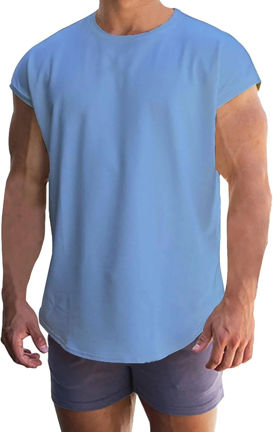Sleeveless Shirts for Men Vest Fashion Casual Vintage Wash Sleeveless T Shirt Vest Top Shirts Men Mens Undershirts