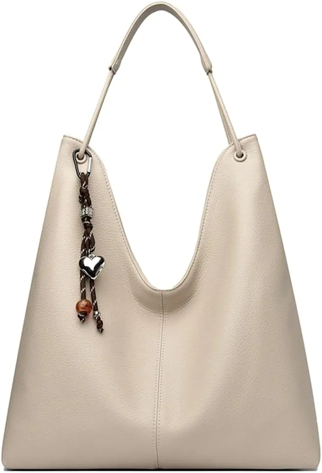 Slouchy Shoulder Bag for Women 2025 Trendy Vegan Leather Handbags Vintage Underarm Bag Work Travel Tote Purses