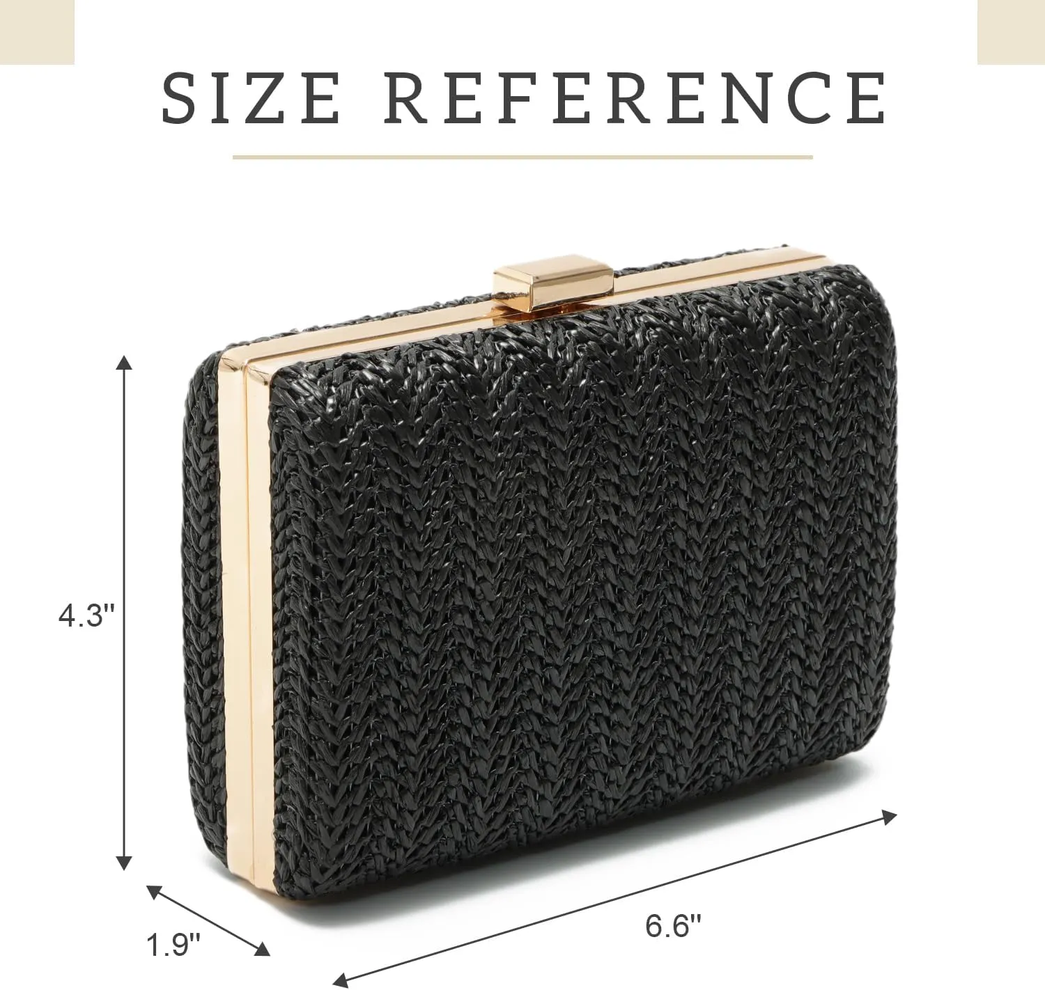 Straw Clutch Purses for Women Summer Evening Bag Raffia Crossbody Purses Woven Beach Handbags