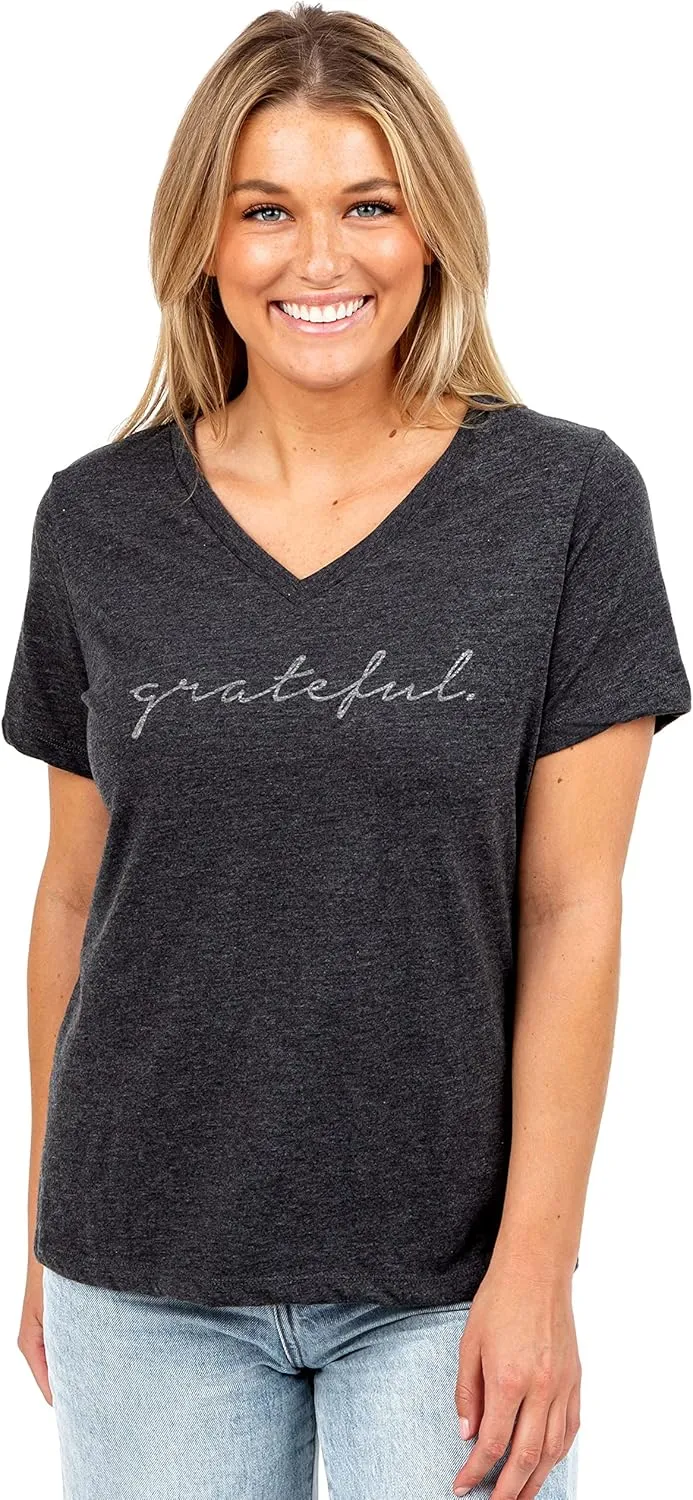 Thread Tank Grateful Women's T Shirt Vintage Relaxed Fashion Shirt Summer Tops Graphic Tee Stylish Casual Wear