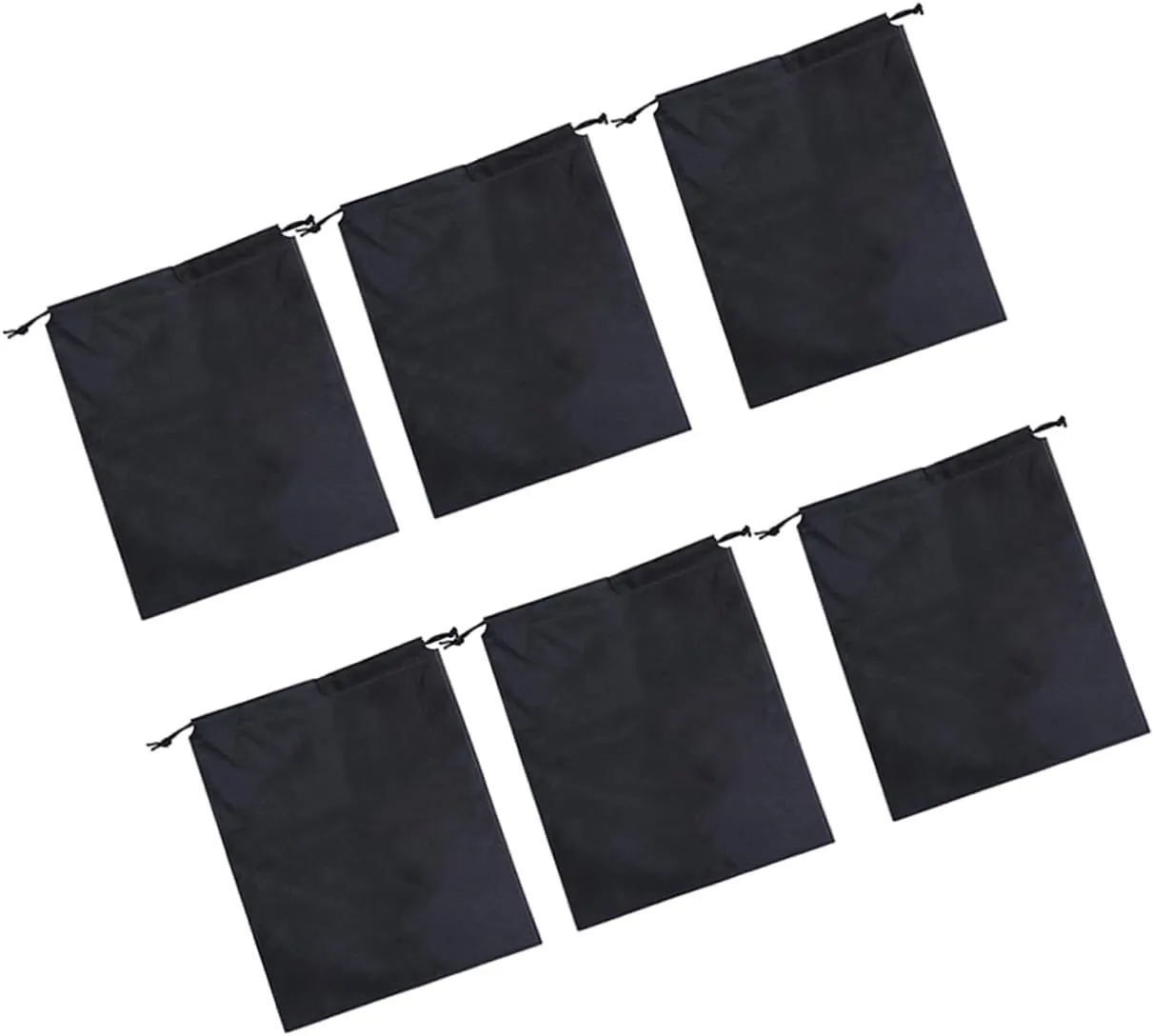 Tote Bag Drawstring Pouch Large Storage Nonwoven Fabric Home Organization
