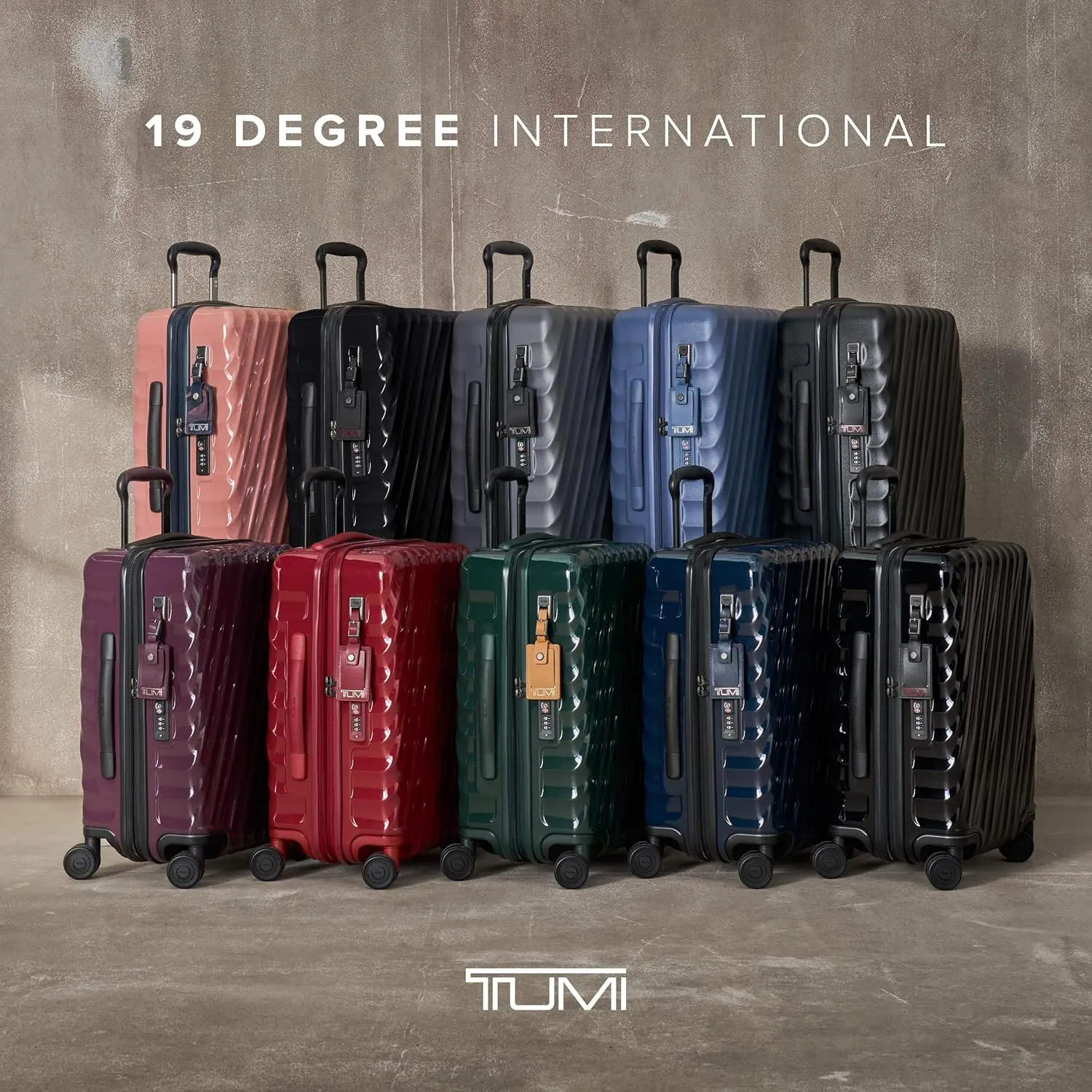 Tumi 19 Degree Polycarbonate International Expandable 4 Wheel Carry-On, Lagoon, One Size