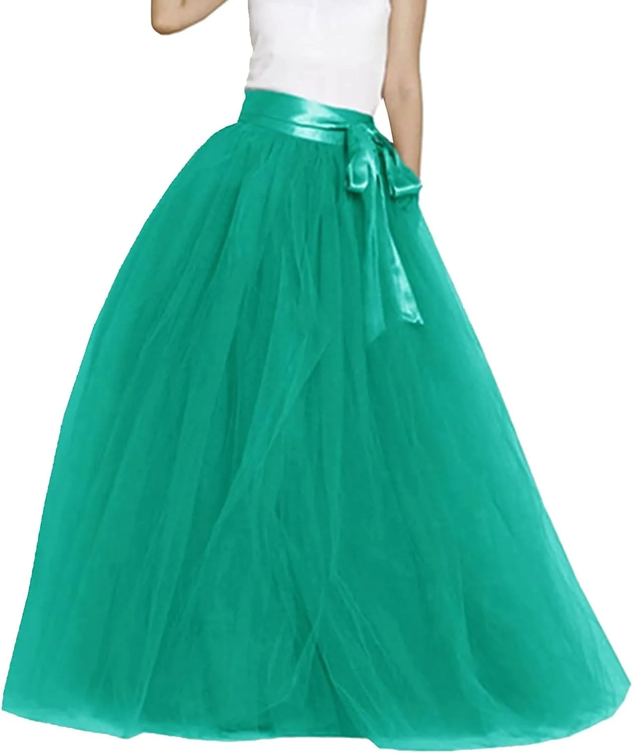 Tutu Skirts for Women Girls Women Tutu Skirt Knee Tulle Skirt Petticoat Skirts High Waistpleatskirt Tutus