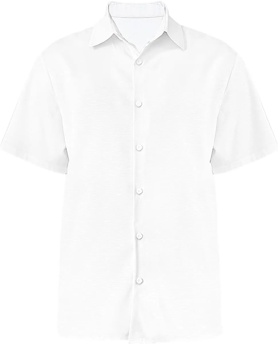 Udarnik Hawaiian Shirt for Men Short Sleeve Button Down Shirts Beach Tropical Casual Shirts