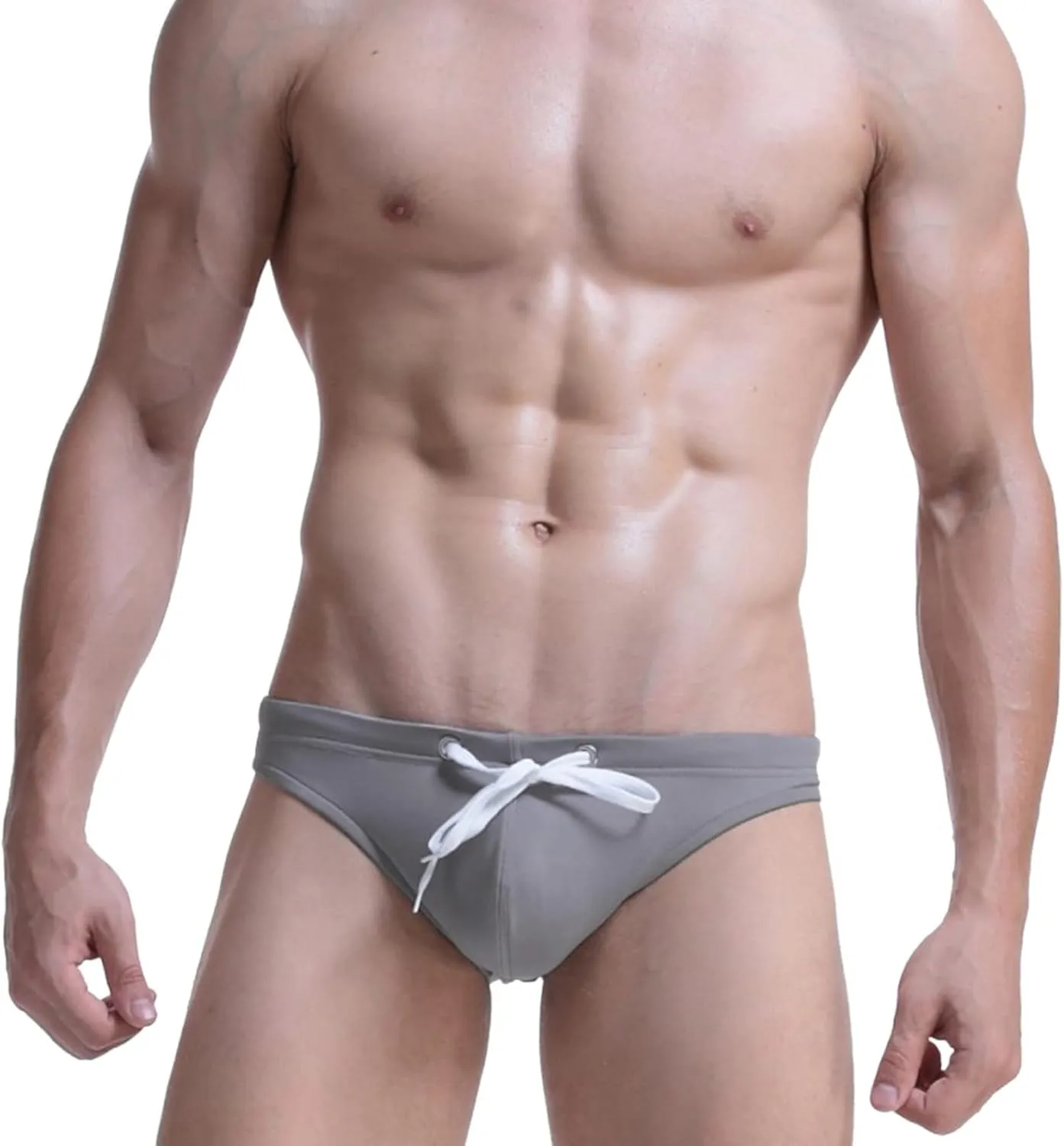 Underpants Solid Brief Men's Drawstring Breathable Comfortable Underwear Casual Men's Socks And Underwear for Men
