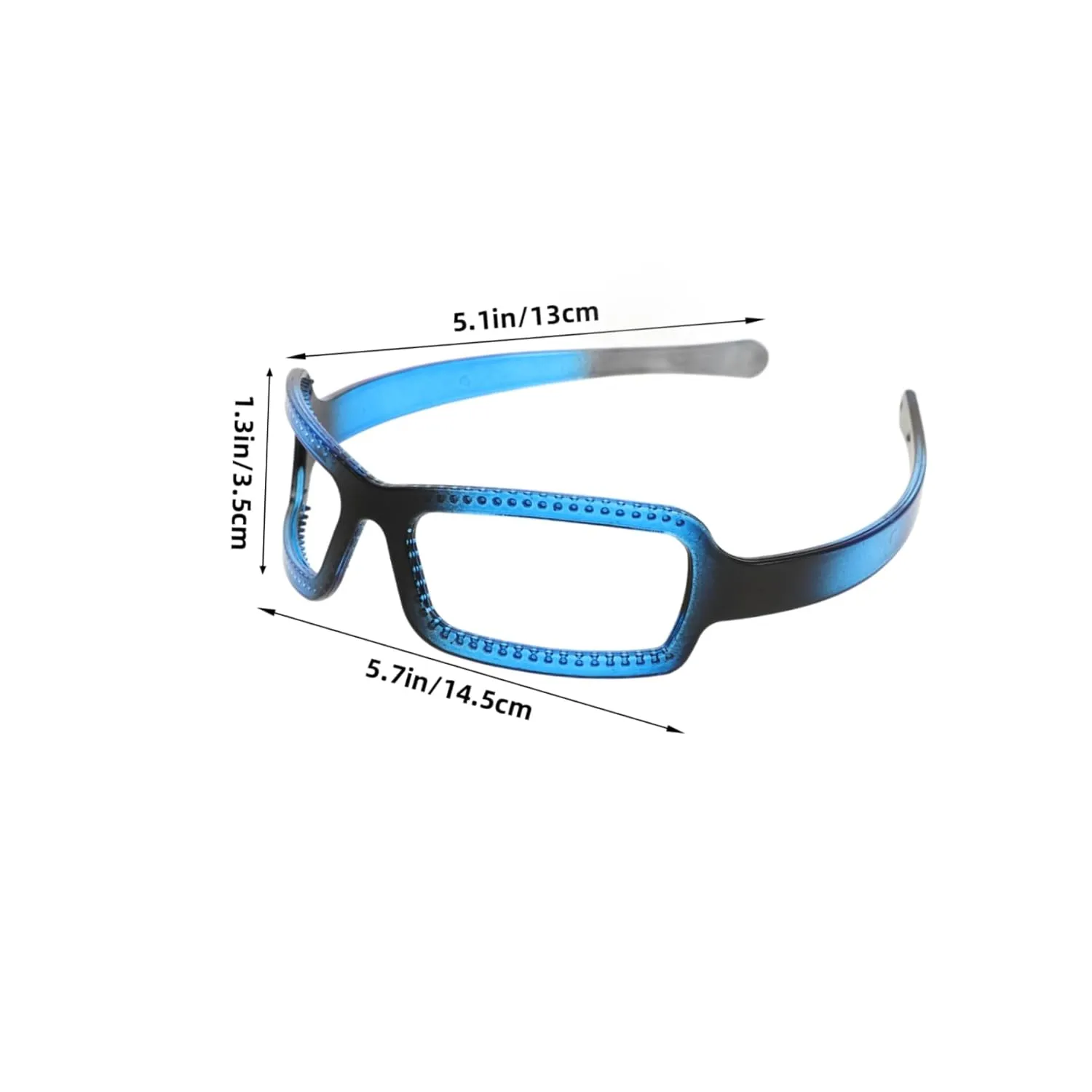 VALICLUD Fashionable Sunglass Headband for Women Creative and Comfortable Hairband Non- Design for Daily Wear Washing Face Parties Cute Curly Hair Accessory