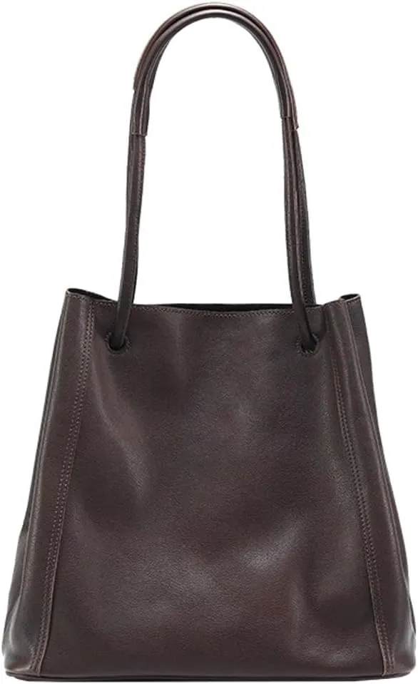 Vegan Leather Shoulder Bag Womens Tote Handbag Satchel Crossbody Purse Slouchy Bag Travel Work Bag