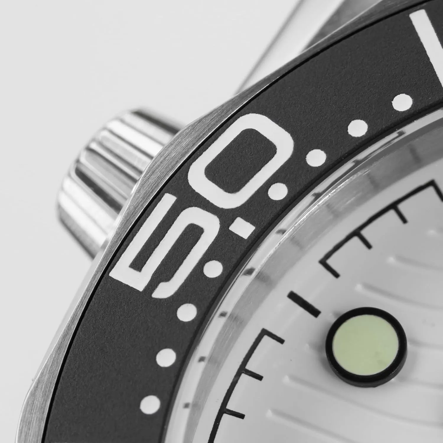 watchdives NH35 Automatic Watches for Men, WD007ST NTTD Dive Watch 39mm Domed Sapphire Crystal Wristwatch 200m Waterproof Watch