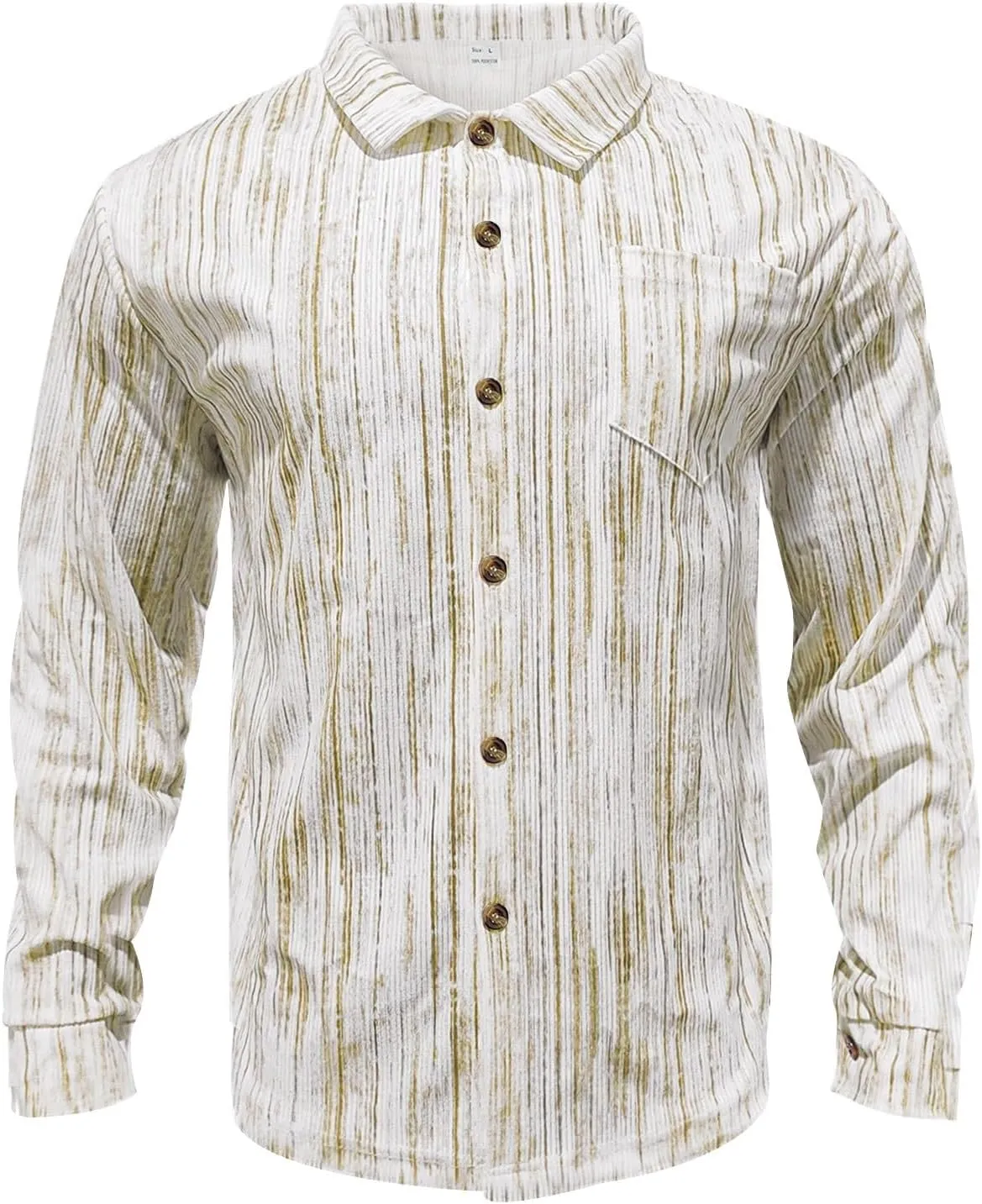 Western Shirts for Men Long Sleeve Slim Fit Button Down Casual Floral Printed Work Beach Hawaiian Shirt Party Prom