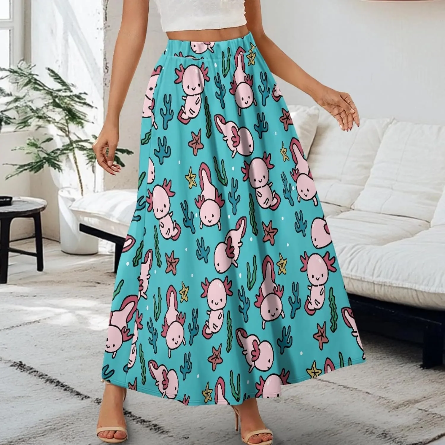 Women Long Skirts for Ladies Aline Skirts