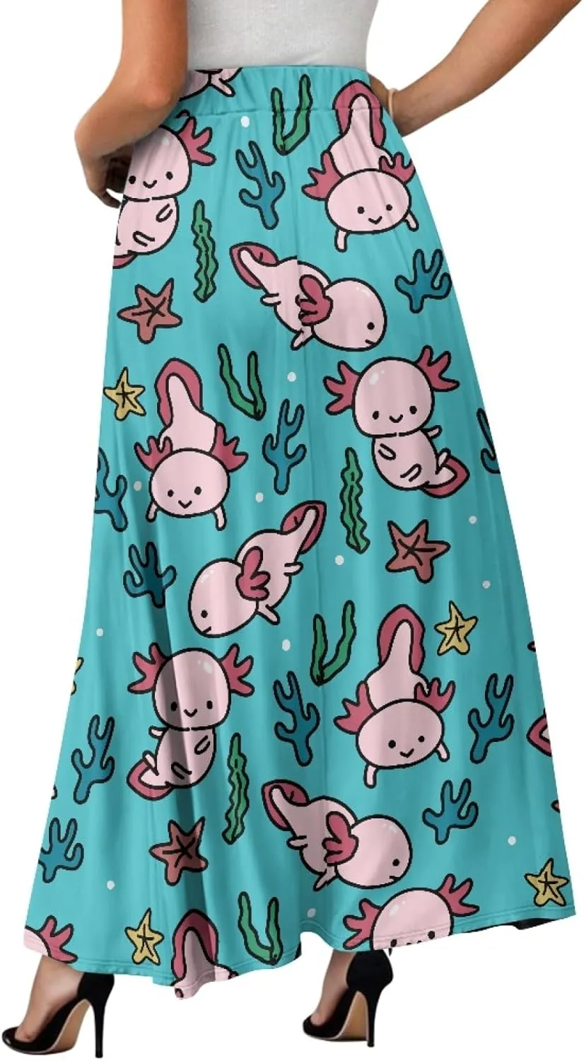Women Long Skirts for Ladies Aline Skirts