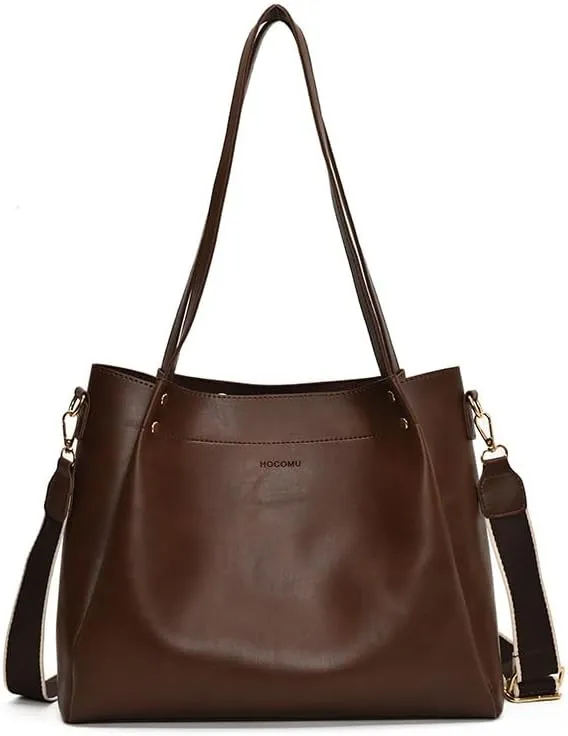 Women Vintage Fashion Top-handle Slouchy Crossbody Bags Shoulder Bag Hobo Bag Large Capacity Satchel Purse Work Bag