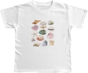 Women Y2K Aesthetic Graphic Baby Tees Short Sleeve Crewneck Fitted Crop Tops Teen Girl Summer Vintage White T Shirt