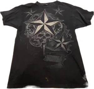 Women Y2K Fairy Grunge Clothes Short Sleeve Aesthetic Graphic Crop Tops 2000s E Girls Vintage Baggy Emo Tee Shirts