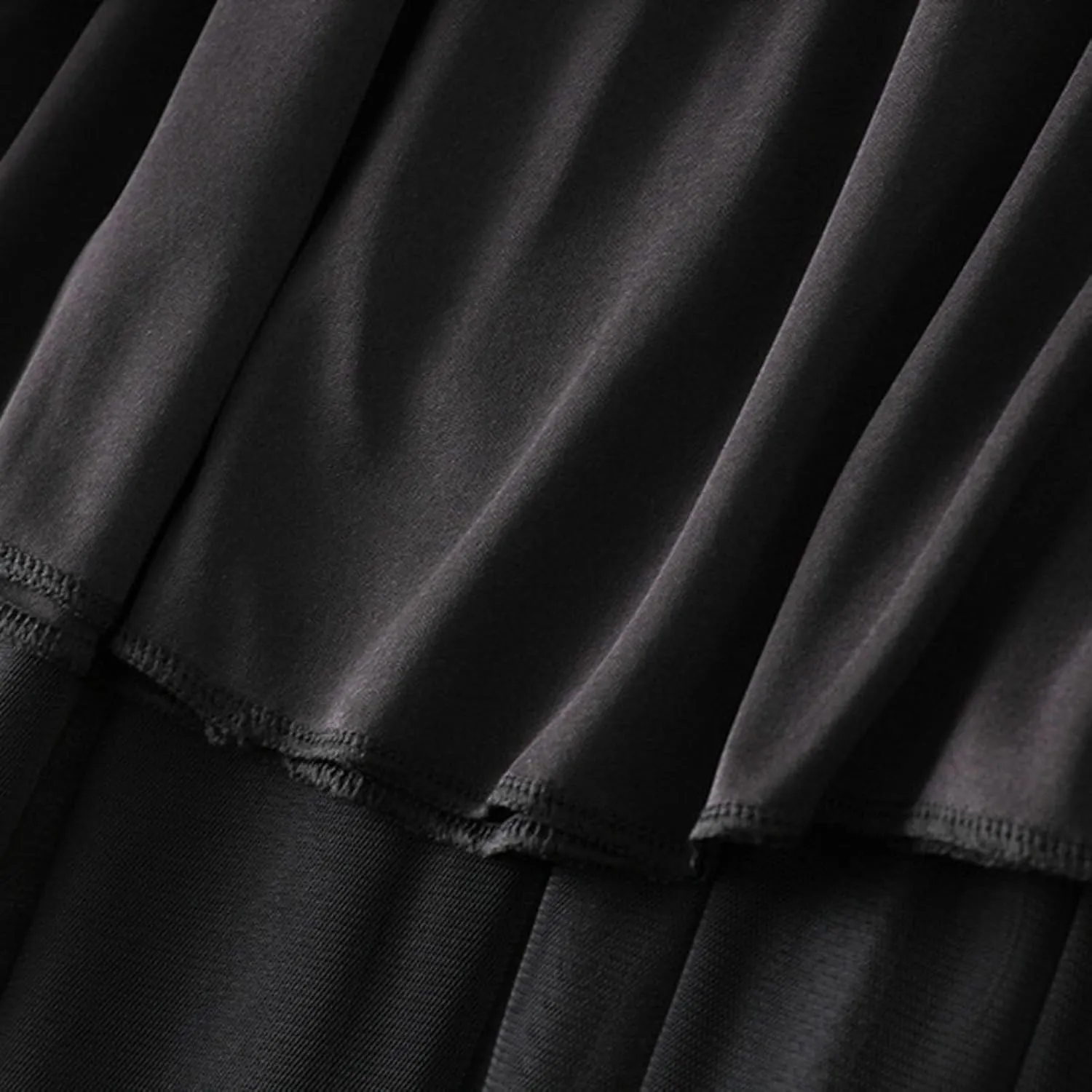 Women's A-Line Bow Elastic Waist Midi Skirt Fairy Flowy Tulle Pleated Tiered Party Long Skirts