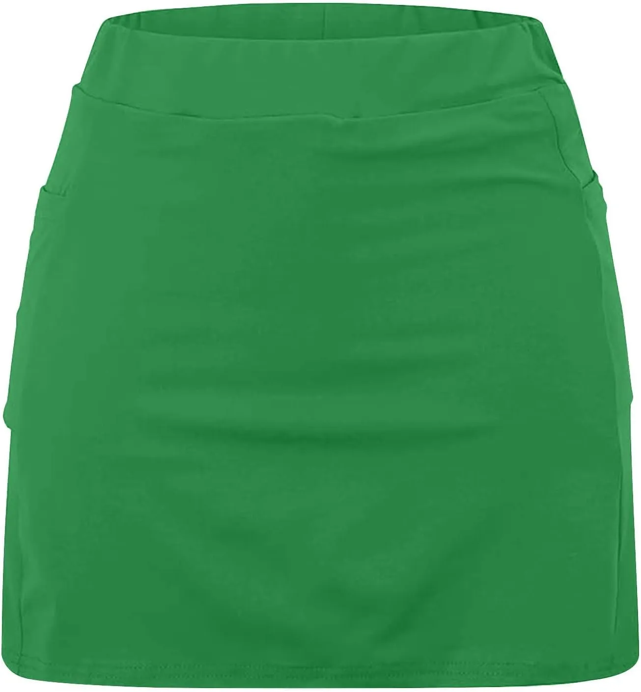 Women's Athletic Skorts Summer Tennis Skirts Elastic Waist Workout Skirts A Line Golf Skorts Casual Running Skirts