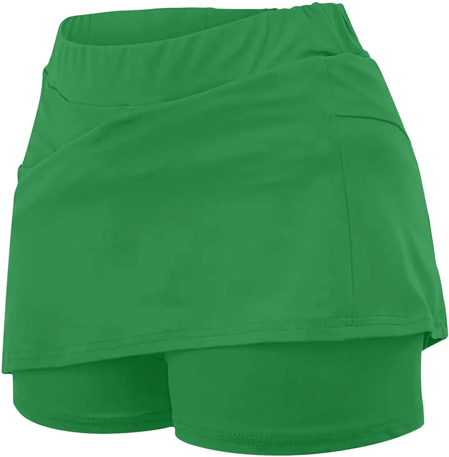 Women's Athletic Skorts Summer Tennis Skirts Elastic Waist Workout Skirts A Line Golf Skorts Casual Running Skirts