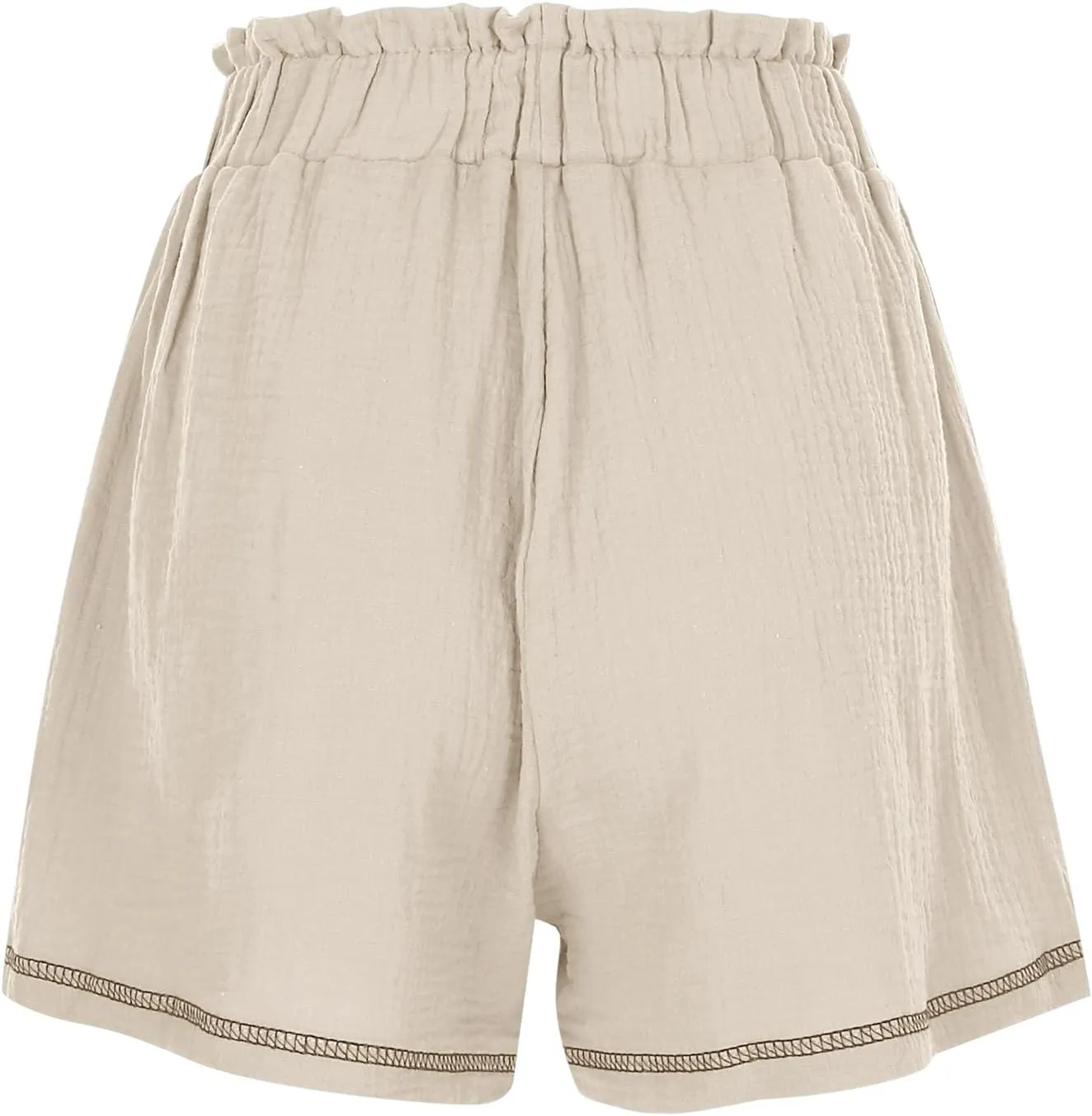 Womens Casual Shorts High Waisted 2024 Fashion Beach Cruise Shorts Cute Comfy Summer Shorts with 2 Pockets