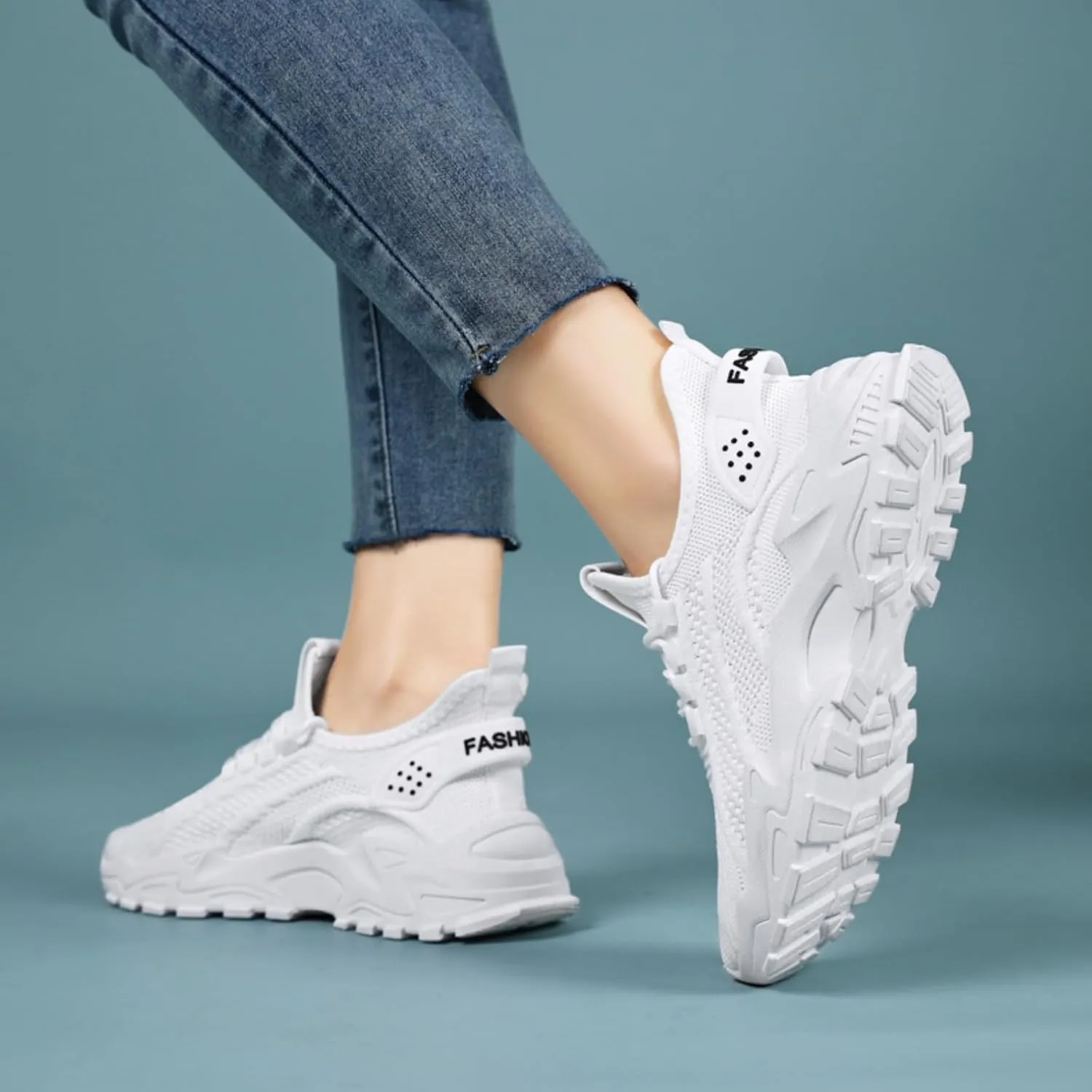 Women's Casual Sneakers Arch Support Orthopedic Shoes Non-Slip Lightweight Breathable Gym Sports Workout Shoes Comfortable Outdoor Tennis Running Walking Shoe