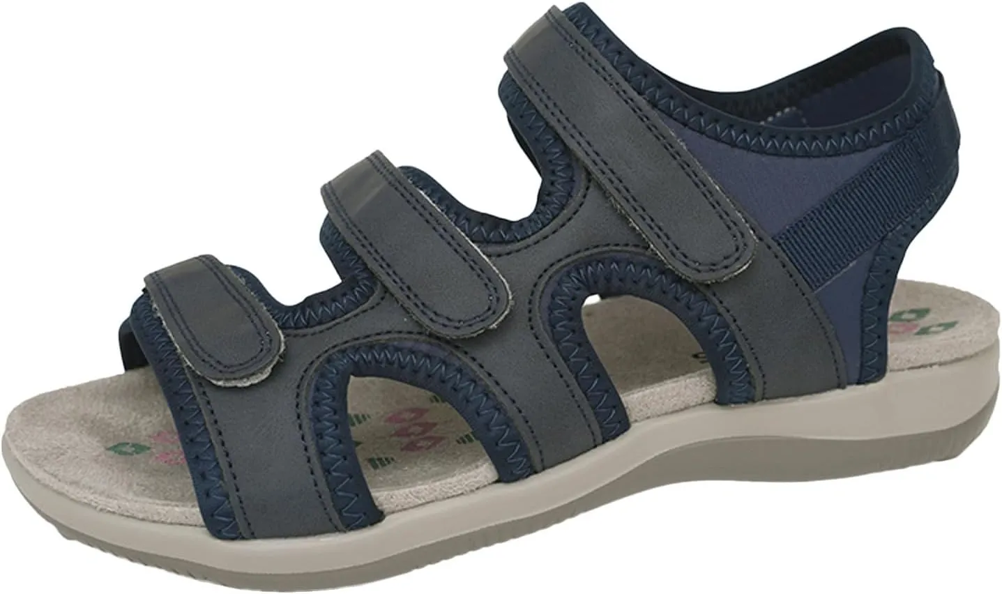 Women's Orthopedic Wide Sandals Strappy Arch Support Flat Sandals Dressy Summer Comfortable Platform Wedge Sandals Shoes