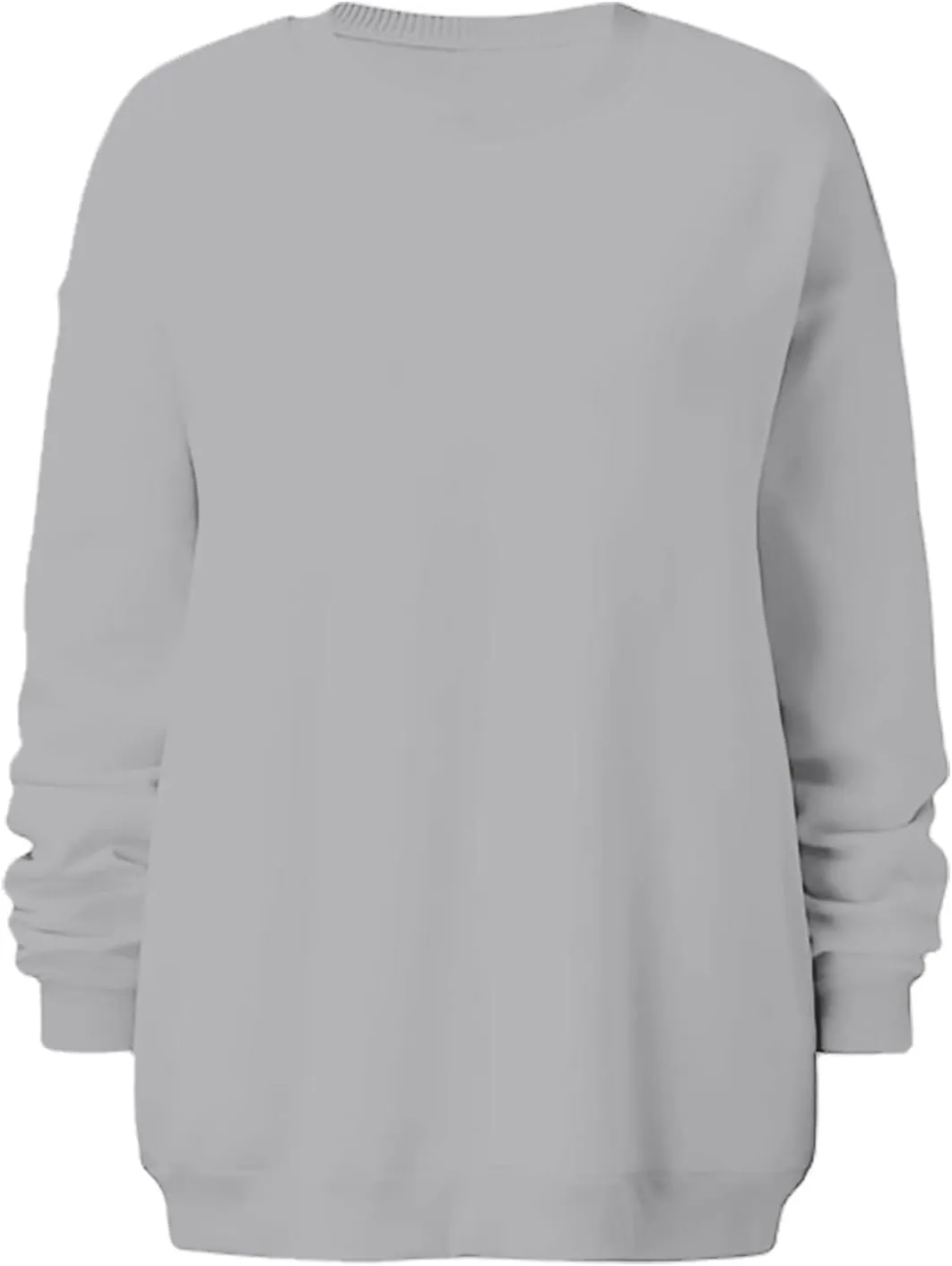 Women's Oversized Sweatshirt Crewneck Long Sleeve Loose Pullover Tops Casual Fall Clothes Fashion Outfits 2024