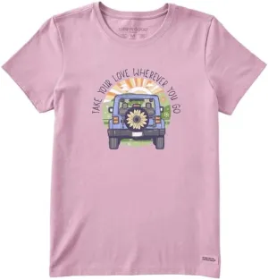 Women's Take Your Love 4x4 Short Sleeve Crusher-LITE Tee