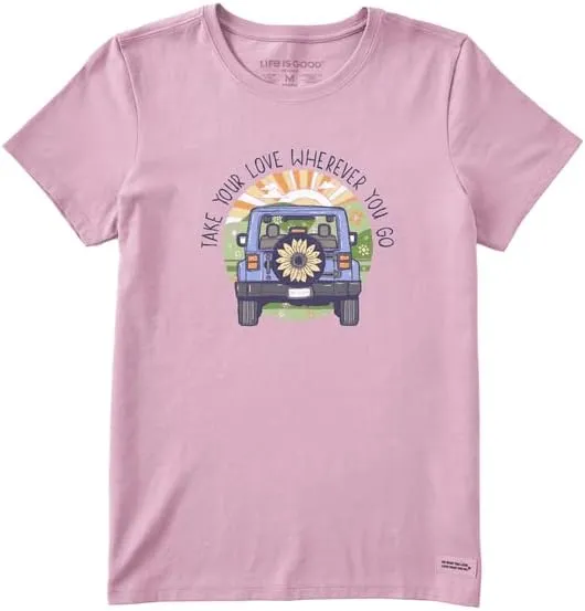 Women's Take Your Love 4x4 Short Sleeve Crusher-LITE Tee