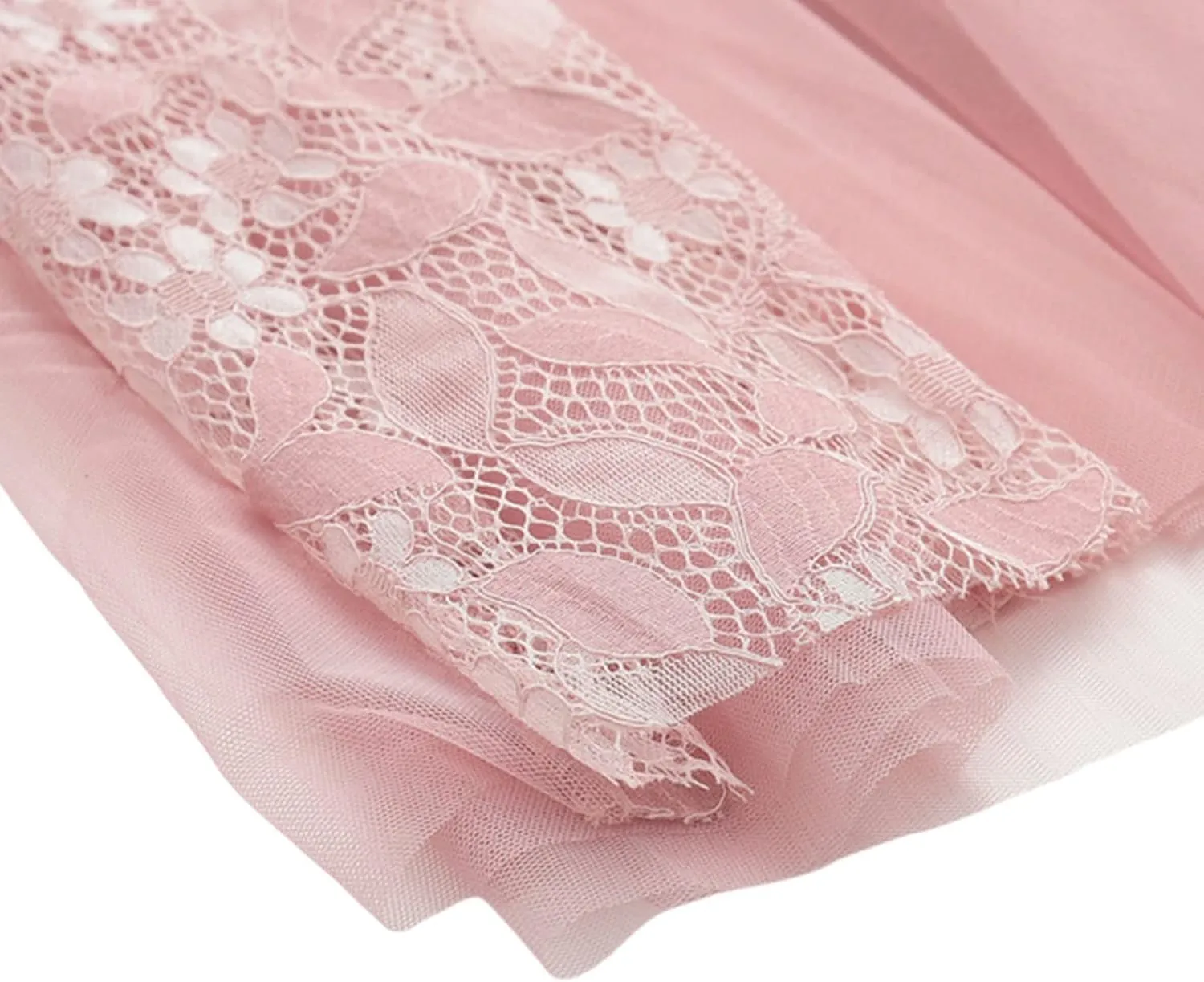 Women's Tutu Mesh Skirt Pleated Elastic Waist Layered A-Line Tulle Midi Skirt Ruffle Swing Tiered Petticoat Skirt