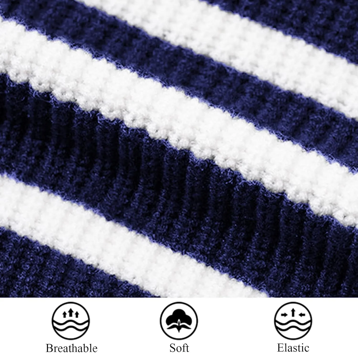 Wowcarbazole Women's Cap Sleeve Sweater Tops Crewneck Striped Casual Spring Summer Basic Knit Pullover Tee Shirt with Pocket