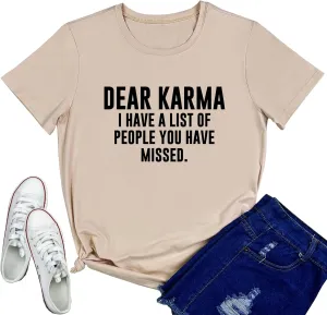 YITAN Women Dear T-Shirt Printed Crewneck Cute Graphic Tees