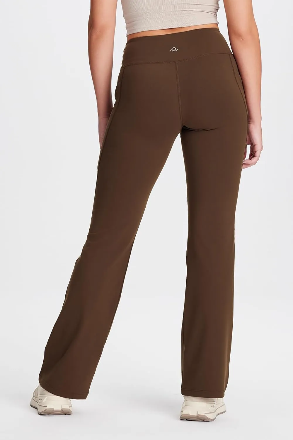 Yogipace,27"/29"/31"/33"/35"/37",Women's Bootcut Yoga Pants Lounge Workout Pants with Side Pockets