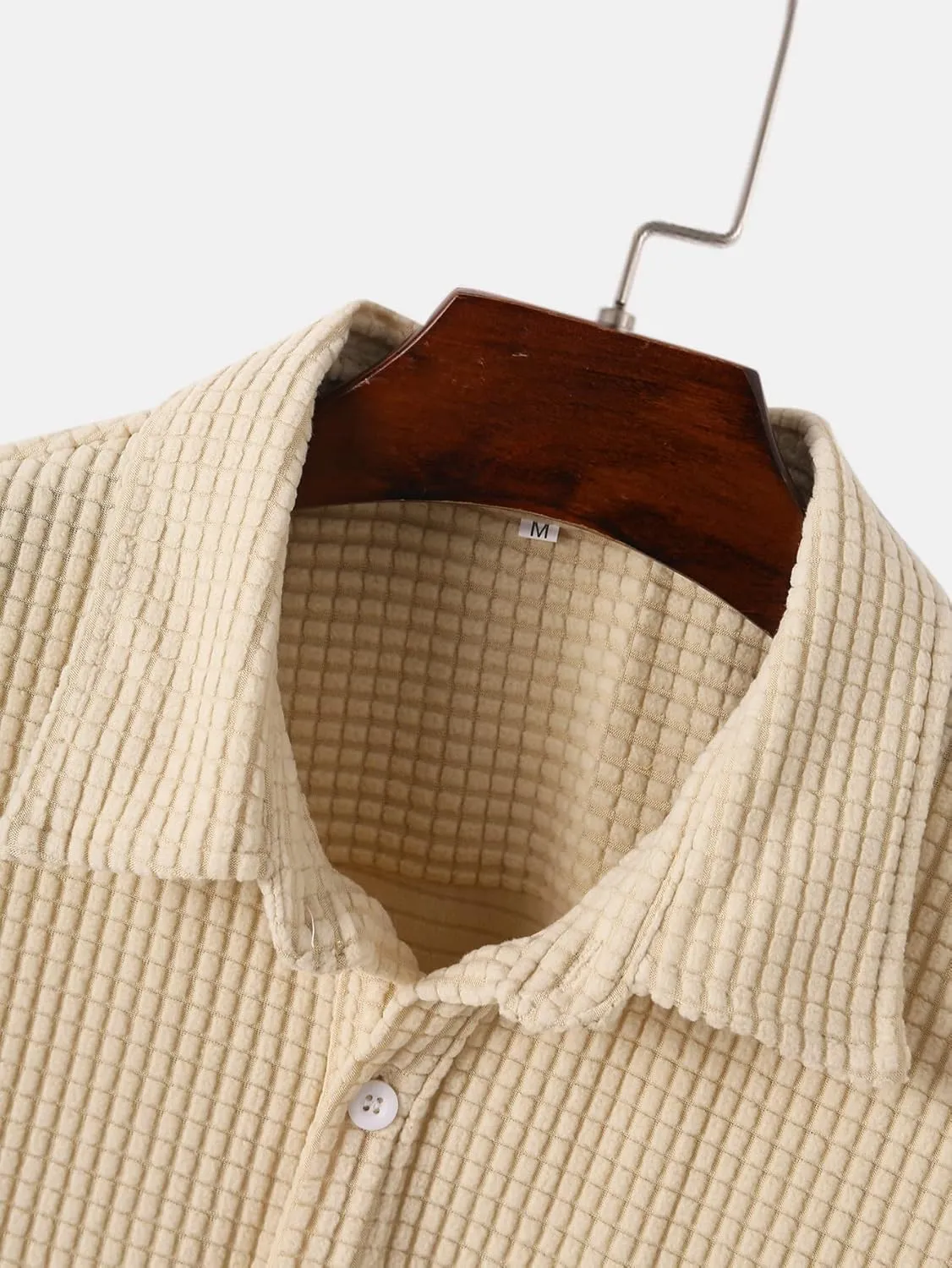 ZAFUL Men's Casual Button-Down Shirts Short Sleeve Striped Dress Shirts Button Down Tops