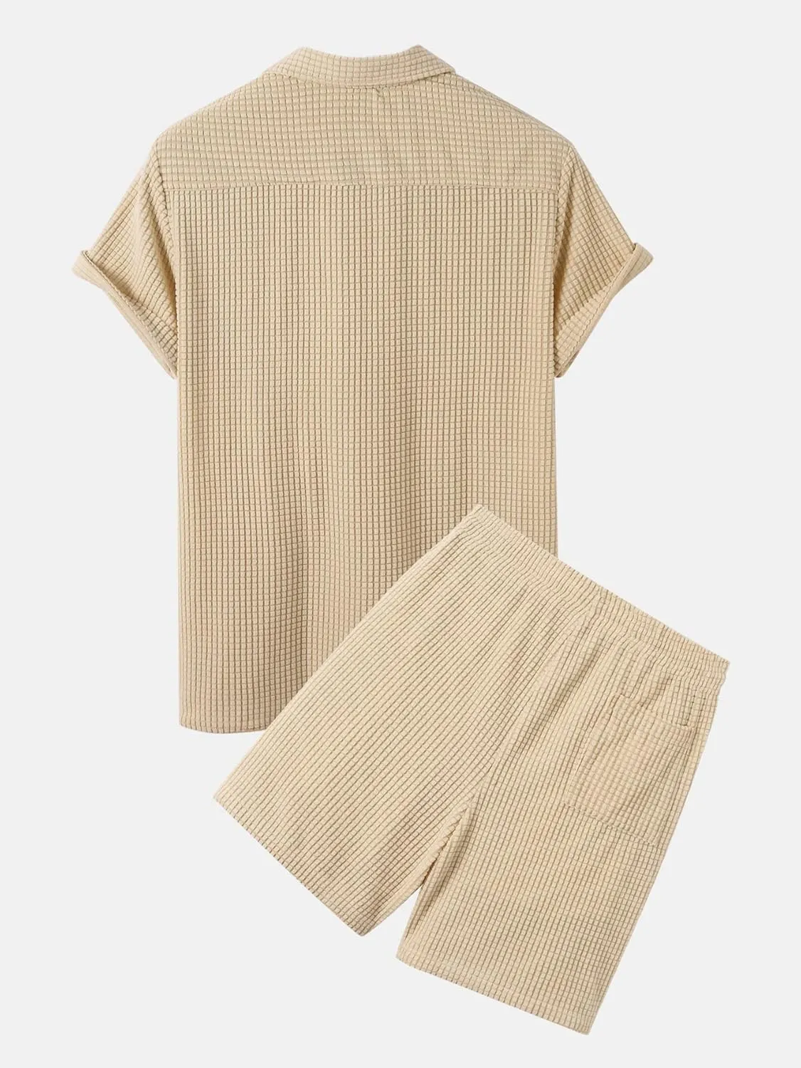 ZAFUL Men's Casual Button-Down Shirts Short Sleeve Striped Dress Shirts Button Down Tops